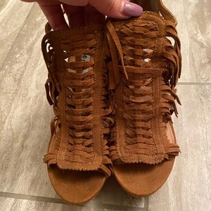 Not Rated fringe wedges